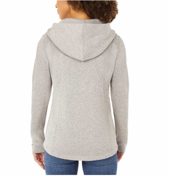 Eddie Bauer Ladies' Full Zip Jacket, Gray Heather (size : S, M, L) - Picture 3 of 4